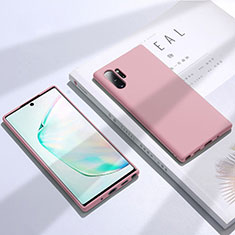 Ultra-thin Silicone Gel Soft Case 360 Degrees Cover C02 for Samsung Galaxy Note 10 Plus Pink