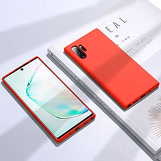 Ultra-thin Silicone Gel Soft Case 360 Degrees Cover C02 for Samsung Galaxy Note 10 Plus Red