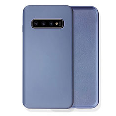 Ultra-thin Silicone Gel Soft Case 360 Degrees Cover C02 for Samsung Galaxy S10 Purple