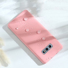 Ultra-thin Silicone Gel Soft Case 360 Degrees Cover C02 for Samsung Galaxy S10e Pink