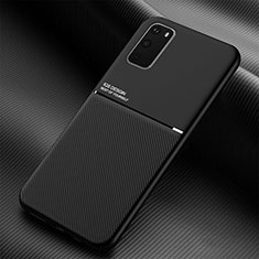 Ultra-thin Silicone Gel Soft Case 360 Degrees Cover C02 for Samsung Galaxy S20 5G Black