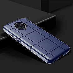 Ultra-thin Silicone Gel Soft Case 360 Degrees Cover C02 for Xiaomi Redmi K30 Pro 5G Blue