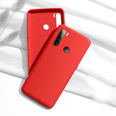 Ultra-thin Silicone Gel Soft Case 360 Degrees Cover C02 for Xiaomi Redmi Note 8 (2021) Red