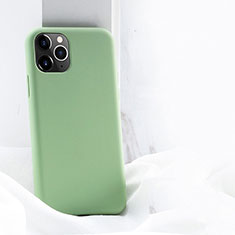 Ultra-thin Silicone Gel Soft Case 360 Degrees Cover C03 for Apple iPhone 11 Pro Max Green
