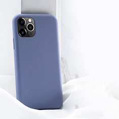 Ultra-thin Silicone Gel Soft Case 360 Degrees Cover C03 for Apple iPhone 11 Pro Max Purple