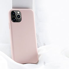 Ultra-thin Silicone Gel Soft Case 360 Degrees Cover C03 for Apple iPhone 11 Pro Pink