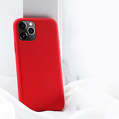 Ultra-thin Silicone Gel Soft Case 360 Degrees Cover C03 for Apple iPhone 11 Pro Red