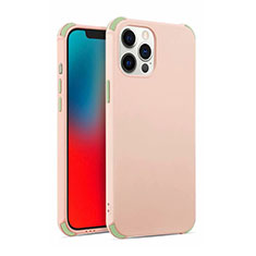 Ultra-thin Silicone Gel Soft Case 360 Degrees Cover C03 for Apple iPhone 12 Pro Pink