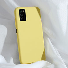 Ultra-thin Silicone Gel Soft Case 360 Degrees Cover C03 for Huawei Honor V30 5G Yellow