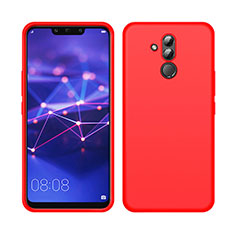Ultra-thin Silicone Gel Soft Case 360 Degrees Cover C03 for Huawei Mate 20 Lite Red