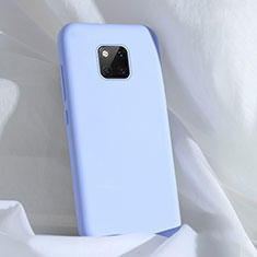 Ultra-thin Silicone Gel Soft Case 360 Degrees Cover C03 for Huawei Mate 20 Pro Sky Blue