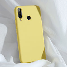 Ultra-thin Silicone Gel Soft Case 360 Degrees Cover C03 for Huawei Nova 4e Yellow