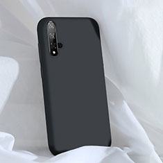 Ultra-thin Silicone Gel Soft Case 360 Degrees Cover C03 for Huawei Nova 5 Black