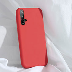 Ultra-thin Silicone Gel Soft Case 360 Degrees Cover C03 for Huawei Nova 5 Pro Red