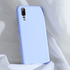 Ultra-thin Silicone Gel Soft Case 360 Degrees Cover C03 for Huawei P20 Sky Blue