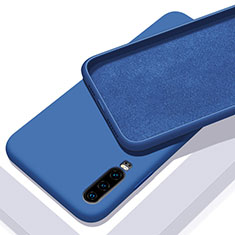 Ultra-thin Silicone Gel Soft Case 360 Degrees Cover C03 for Huawei P30 Blue