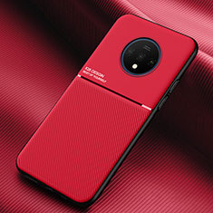 Ultra-thin Silicone Gel Soft Case 360 Degrees Cover C03 for OnePlus 7T Red