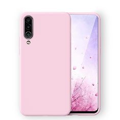 Ultra-thin Silicone Gel Soft Case 360 Degrees Cover C03 for Samsung Galaxy A90 5G Pink