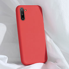 Ultra-thin Silicone Gel Soft Case 360 Degrees Cover C03 for Samsung Galaxy Note 10 5G Red
