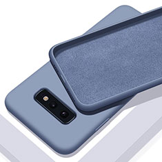 Ultra-thin Silicone Gel Soft Case 360 Degrees Cover C03 for Samsung Galaxy S10e Gray