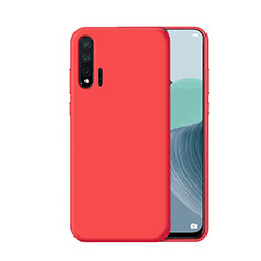 Ultra-thin Silicone Gel Soft Case 360 Degrees Cover C04 for Huawei Nova 6 5G Red