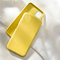 Ultra-thin Silicone Gel Soft Case 360 Degrees Cover C04 for Huawei Nova 6 SE Yellow