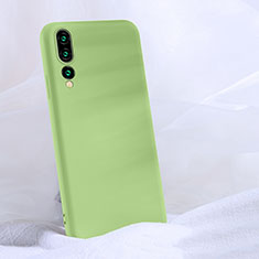 Ultra-thin Silicone Gel Soft Case 360 Degrees Cover C04 for Huawei P20 Pro Green