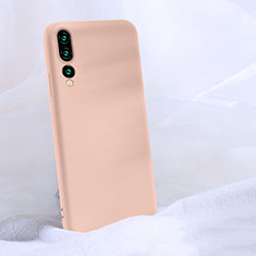 Ultra-thin Silicone Gel Soft Case 360 Degrees Cover C04 for Huawei P20 Pro Pink