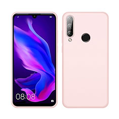 Ultra-thin Silicone Gel Soft Case 360 Degrees Cover C04 for Huawei P30 Lite New Edition Pink