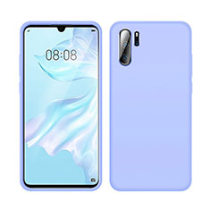 Ultra-thin Silicone Gel Soft Case 360 Degrees Cover C04 for Huawei P30 Pro New Edition Purple