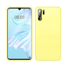 Ultra-thin Silicone Gel Soft Case 360 Degrees Cover C04 for Huawei P30 Pro New Edition Yellow