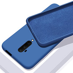 Ultra-thin Silicone Gel Soft Case 360 Degrees Cover C04 for OnePlus 7T Pro Blue