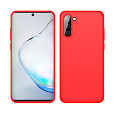 Ultra-thin Silicone Gel Soft Case 360 Degrees Cover C04 for Samsung Galaxy Note 10 5G Red