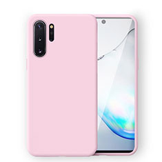 Ultra-thin Silicone Gel Soft Case 360 Degrees Cover C04 for Samsung Galaxy Note 10 Plus 5G Pink