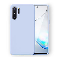 Ultra-thin Silicone Gel Soft Case 360 Degrees Cover C04 for Samsung Galaxy Note 10 Plus 5G Sky Blue