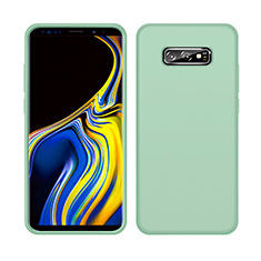 Ultra-thin Silicone Gel Soft Case 360 Degrees Cover C04 for Samsung Galaxy S10e Green