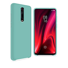 Ultra-thin Silicone Gel Soft Case 360 Degrees Cover C04 for Xiaomi Mi 9T Cyan