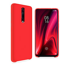 Ultra-thin Silicone Gel Soft Case 360 Degrees Cover C04 for Xiaomi Mi 9T Red