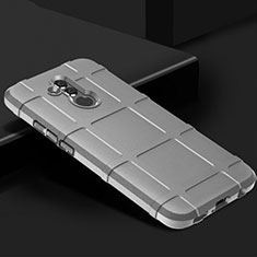 Ultra-thin Silicone Gel Soft Case 360 Degrees Cover C05 for Huawei Mate 20 Lite Silver