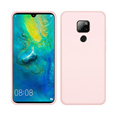 Ultra-thin Silicone Gel Soft Case 360 Degrees Cover C05 for Huawei Mate 20 X 5G Pink