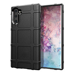 Ultra-thin Silicone Gel Soft Case 360 Degrees Cover C05 for Samsung Galaxy Note 10 Black