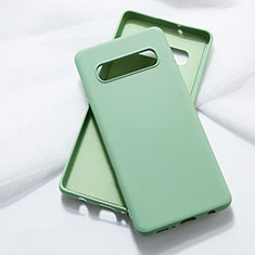 Ultra-thin Silicone Gel Soft Case 360 Degrees Cover C05 for Samsung Galaxy S10 5G Green