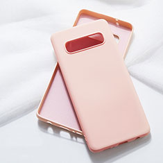Ultra-thin Silicone Gel Soft Case 360 Degrees Cover C05 for Samsung Galaxy S10 5G Pink