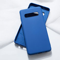 Ultra-thin Silicone Gel Soft Case 360 Degrees Cover C05 for Samsung Galaxy S10 Blue