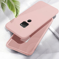 Ultra-thin Silicone Gel Soft Case 360 Degrees Cover C06 for Huawei Mate 20 Pink