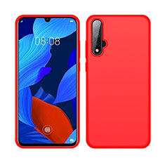 Ultra-thin Silicone Gel Soft Case 360 Degrees Cover C06 for Huawei Nova 5 Pro Red