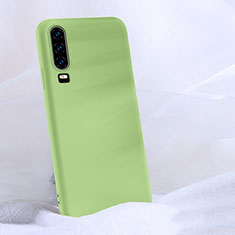Ultra-thin Silicone Gel Soft Case 360 Degrees Cover C06 for Huawei P30 Green