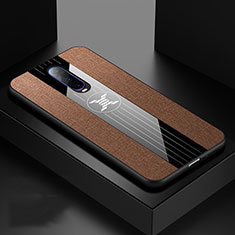 Ultra-thin Silicone Gel Soft Case 360 Degrees Cover C06 for Oppo R17 Pro Brown