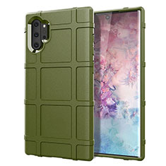 Ultra-thin Silicone Gel Soft Case 360 Degrees Cover C06 for Samsung Galaxy Note 10 Plus Green