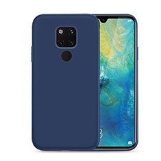 Ultra-thin Silicone Gel Soft Case 360 Degrees Cover C07 for Huawei Mate 20 Blue